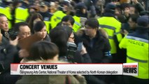 North Korea selects 2 venues in South Korea for Olympic concerts
