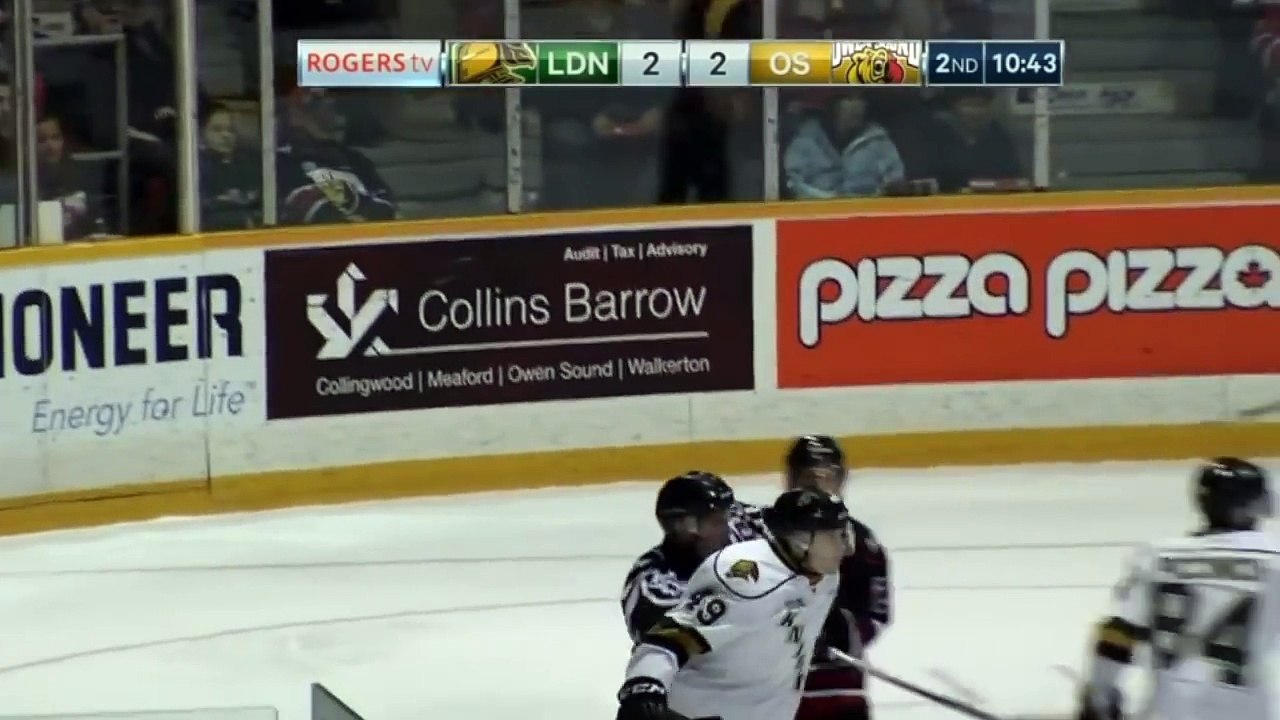 OHL Max Jones Ejected After Vicious Hit on Justin Brack