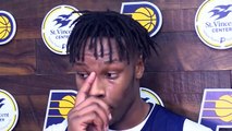 Myles Turner Gives Update on His Elbow