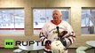 Stewart Cockshutt, 86, the world's oldest ice hockey player