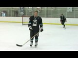 How to Play Ice Hockey : How to Stop and Quick-Start in Ice Hockey