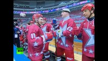 Putin on Ice: President plays hockey in Sochi month before Olympics