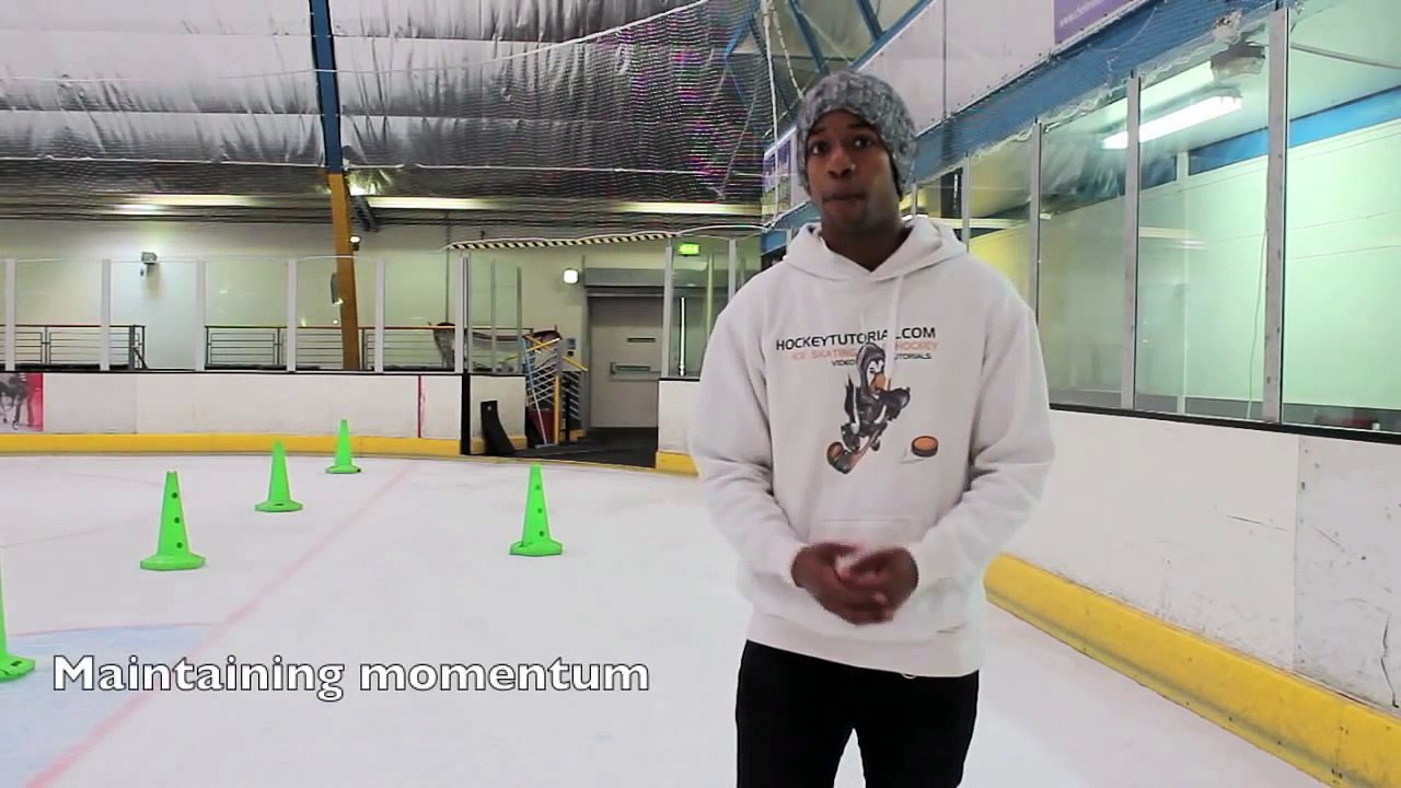 How To Pivot In Ice Hockey Power Skating - Learn to pivot forwards to backwards or forward tutorial