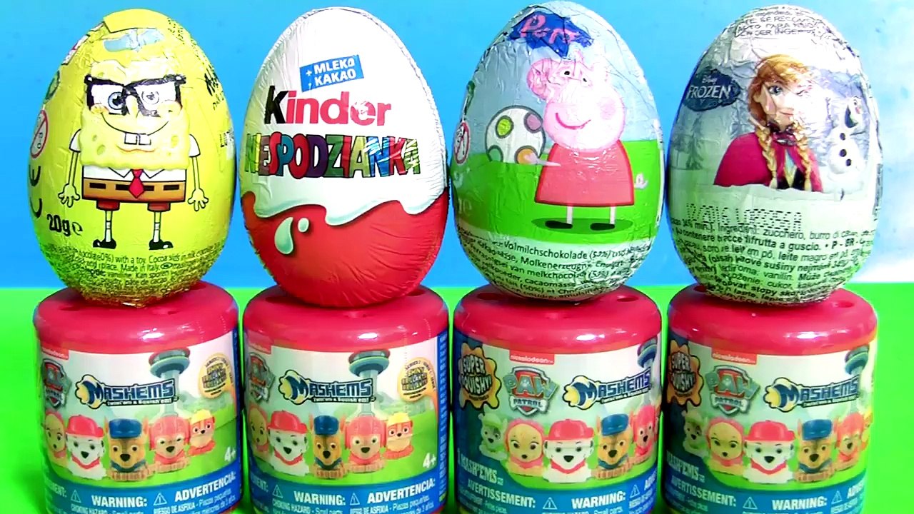 Mashems Paw Patrol Series 2 Crystal Squishy Toys SURPRISE Kinder Peppa ANNA Froz