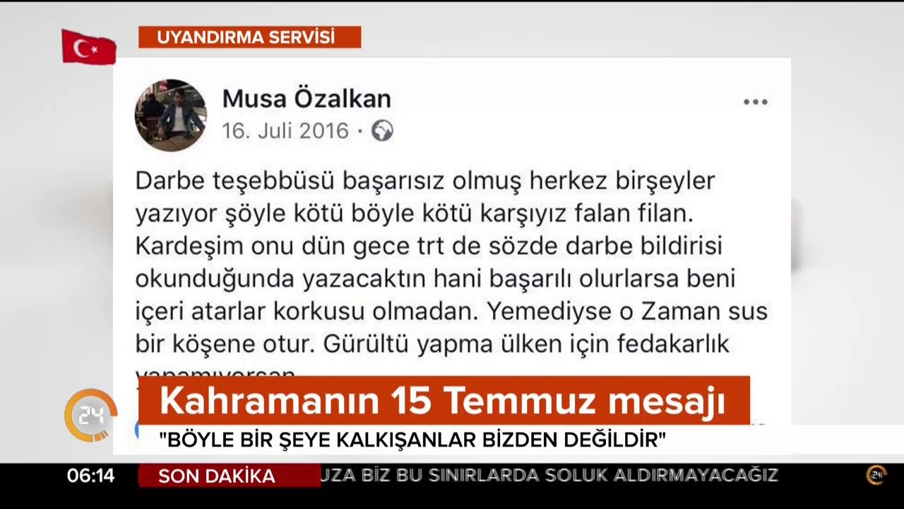 "Bir Ömer, bir Fethi, bir Eren"