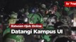 Ratusan Ojek Online Datangi Universitas Indonesia