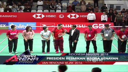 Usai Renovasi Sejak 2016, Presiden Resmikan Istora Senayan