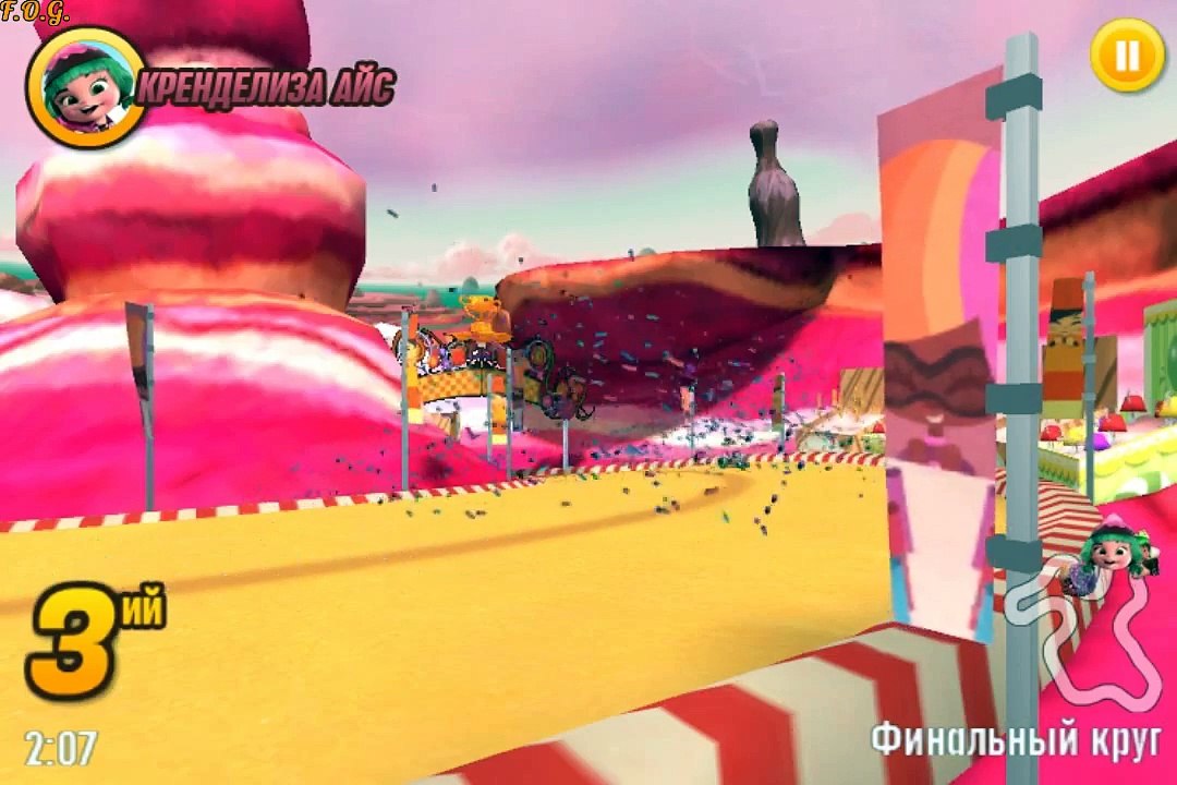 Wreck It Ralph Sugar Rush Speedway (Ральф сладкий форсаж) - прохождение игры