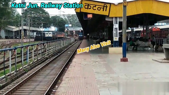 Katni Jn. Railway Station Platform No. 1 HD ❄⭕⭕⭕❄⭕⭕⭕❄ Many Also visit