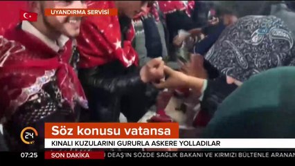 Uğurlama töreni yapıldı