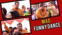 Anurag Basu's Mad Funny Dance At Saraswati Puja