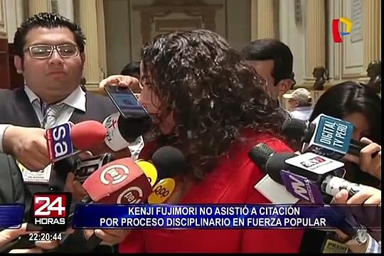 FP: congresistas se pronuncian sobre inasistencia de Kenji a citación del Comité Disciplinario