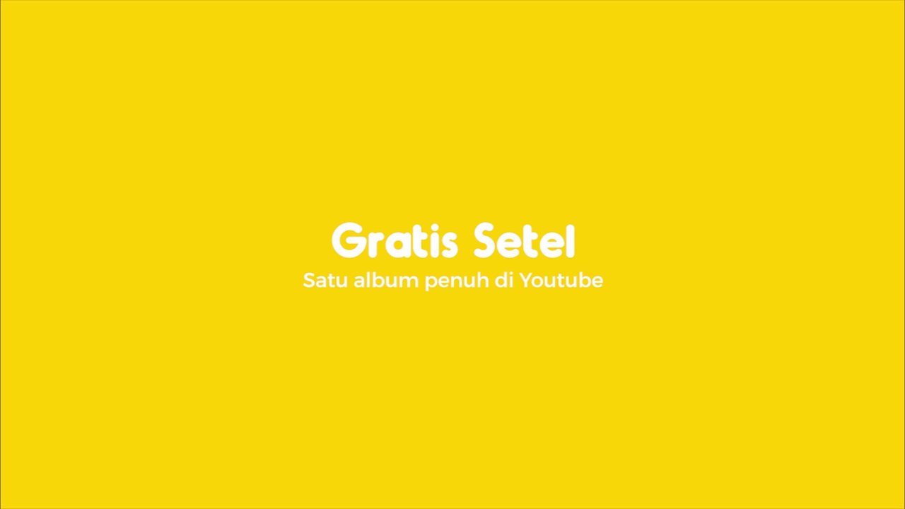 Gratis Setel Satu Album Penuh di YouTube