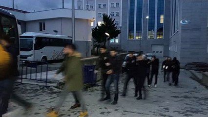 Samsun'da uyuşturucu ticaretinden 9 kişi adliyeye sevk edildi