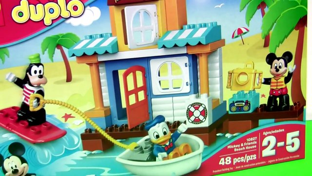 LEGO DUPLO Mickey & Friends Beach House Party 10827 with Goofy Donald Duck Disne