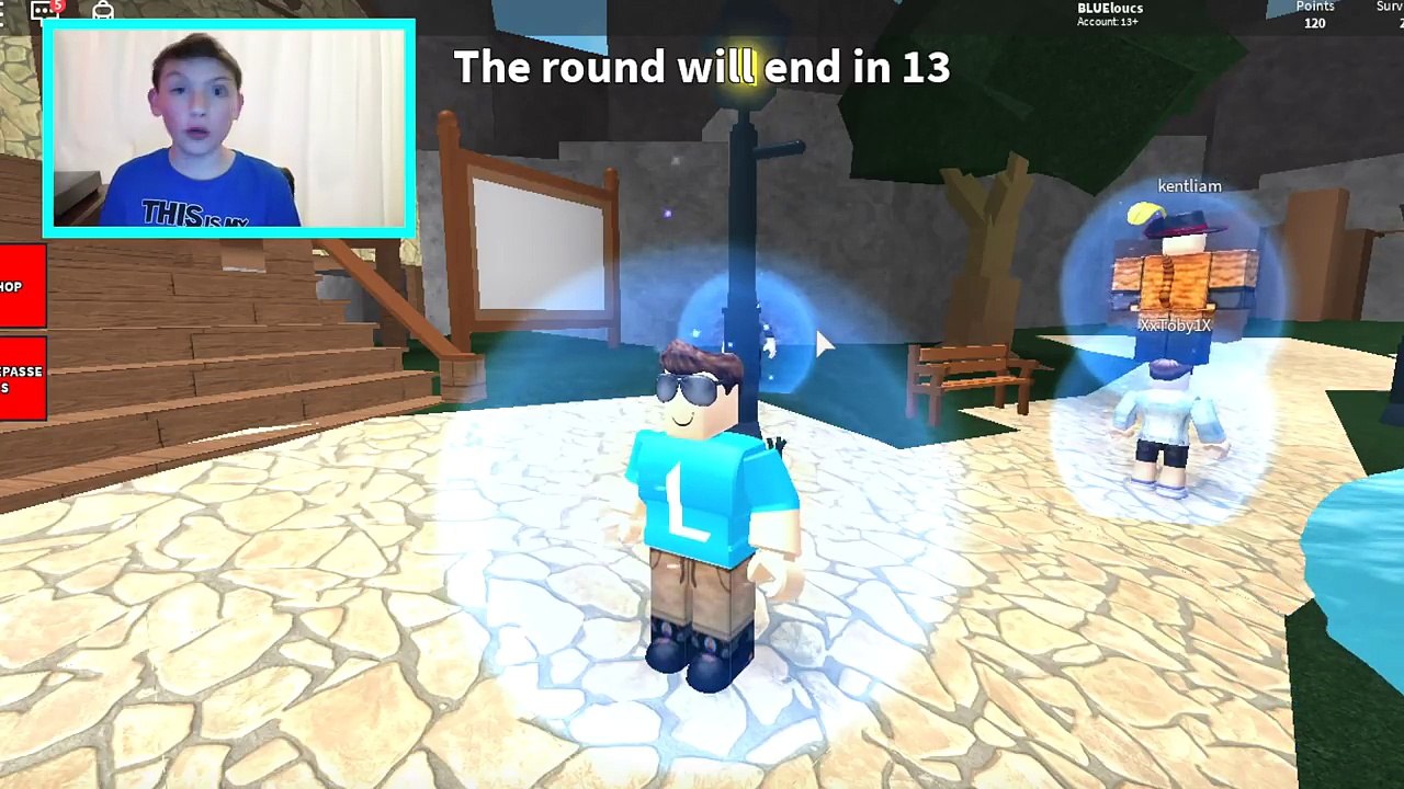 THE FLOOR IS LAVA IN ROBLOX!