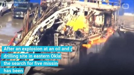 Five missing workers in Oklahoma well fire presumed dead