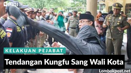 #1MENIT | Tendangan Kungfu Sang Wali Kota