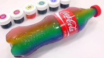 Gummy Coca Cola Colors Jelly DIY Learn Colors Slime Clay Combine Toys