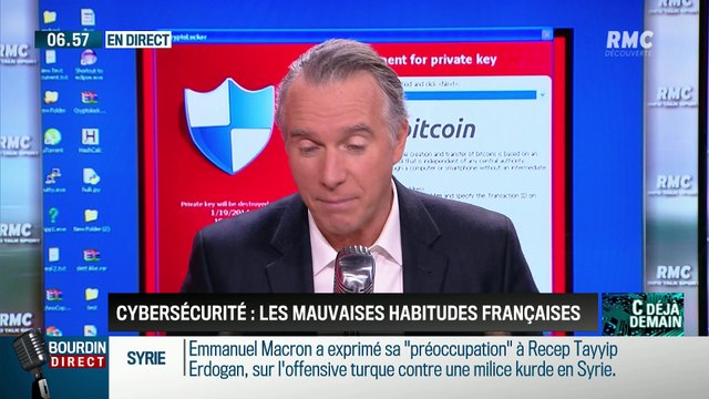 La chronique de Frédéric Simottel: Zoom sur les mauvaises habitudes françaises en cybersécurité - 24/01