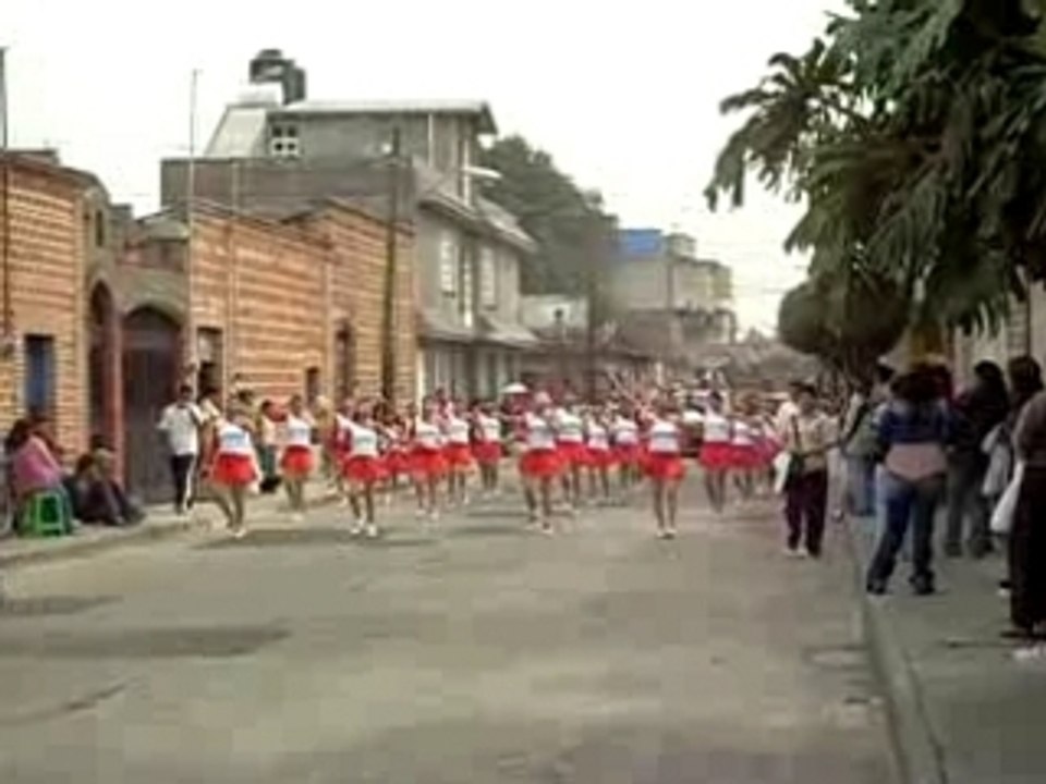 bastonistas de Bachilleres de Santa Ana Maya