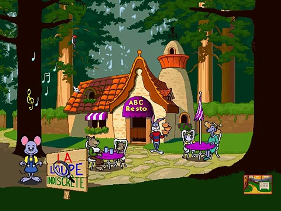 Lapin Malin Maternelle 2 (Reader Rabbit Preschool): Partie 6 (ABC Resto) - Billet 2