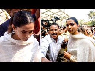 Deepika Padukone Visits Siddhivinayak Temple For Padmaavat's Smooth Release