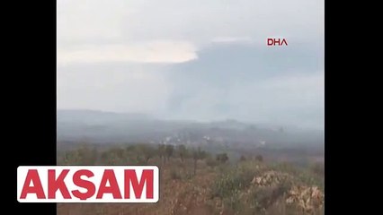 Terör örgütü YPG hedefleri savaş uçakları tarafından böyle imha edildi