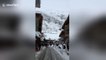British tourist films avalanche at Swiss ski resort