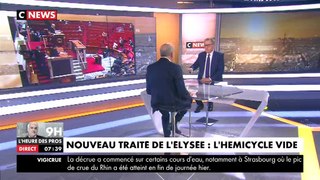 Richard Ferrand sur l'absence des députés LREM pour les 55 ans du traité de l’Elysée