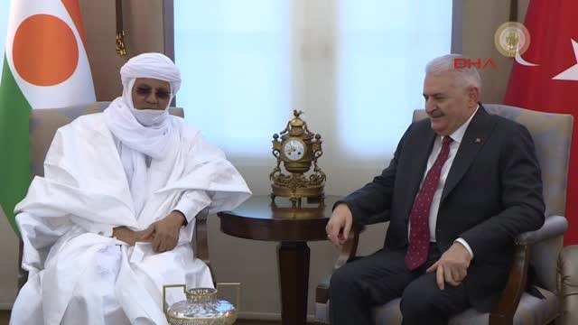 Nijer Başbakanı Brigi Rafini, Çankaya Köşkü'nde -3