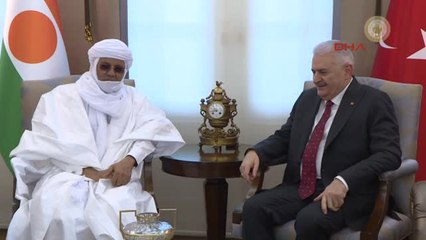 Nijer Başbakanı Brigi Rafini, Çankaya Köşkü'nde -3