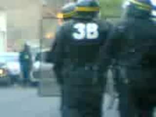 CRS ALMA GARE ROUBAIX ANTI SARKOZY
