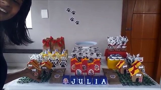 DECORAÇÃO DE FESTA GASTANDO POUCO - ATÉ 50 REAIS - PATRULHA CANINA - Taisa Alves
