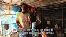 Hindistan'da tuvalet ihtiyacını plajda gideren halk