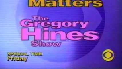 THE GREGORY HINES SHOW (1997) Trailer