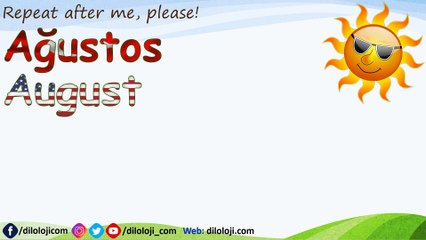 İngilizce Aylar - Çocuklar İçin İngilizce