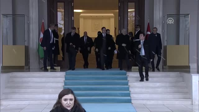 Başbakan Yıldırım, Nijer Başbakanı Brigi Rafini'yi Resmi Törenle Karşıladı