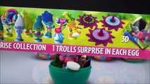 Dreamworks Trolls Surprise Plastic Easter Eggs Chupa Chups Lollipops Toy Surprise Kids Fun Toys