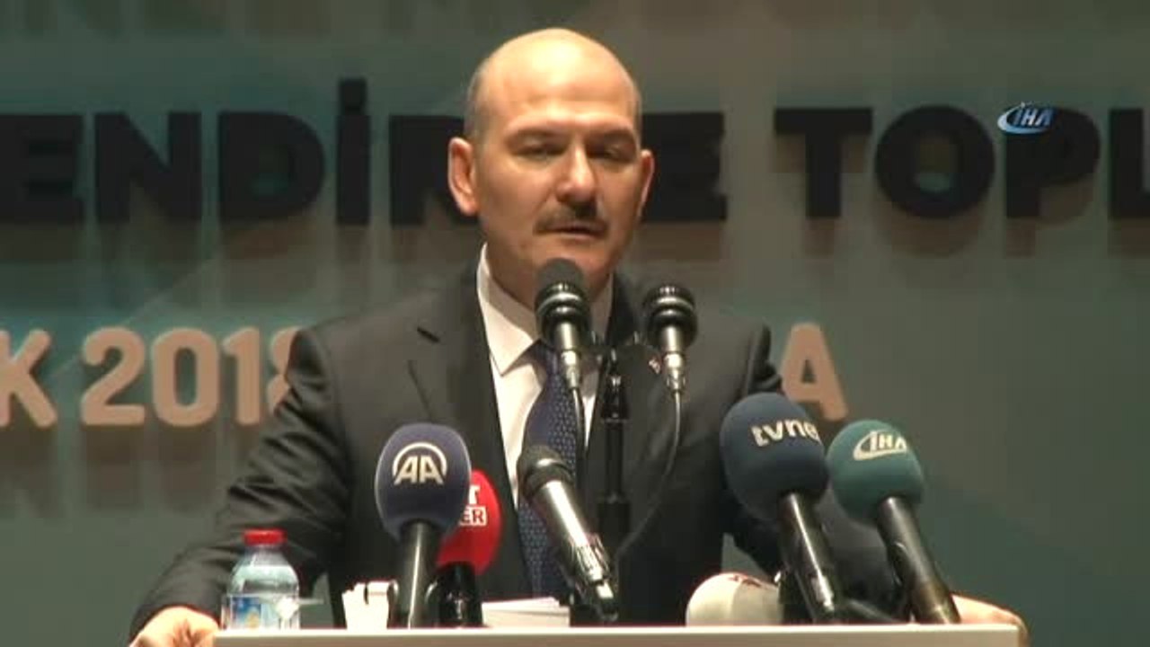 İçişleri Bakanı Süleyman Soylu, 'Trafik Değerlendirme Toplantısı'nda Konuştu