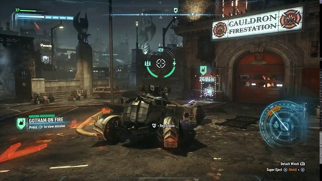 Batman Arkham Knight - Firefly Boss Fight