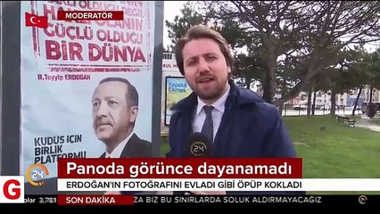 82 yaşındaki Ünzile Teyze'nin Cumhurbaşkanı Erdoğan sevgisi