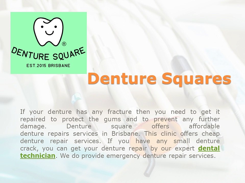 Denture Repair