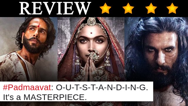 Padmaavat Review : Twitter Reacts On Deepika, Ranveer And Shahid's Performance