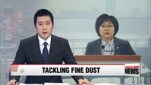 Environment ministry to push for Korea-China joint statement on reducing fine dust levels