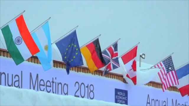 انطلاق أعمال منتدى دافوس الاقتصادي بسويسرا
