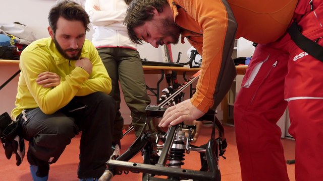 Journée d'échange SitSki avec les moniteurs ESF du Dévoluy
