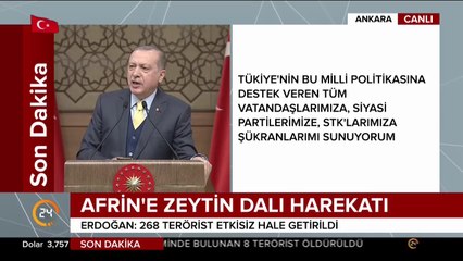 Arkamızda yüreğiyle, bileğiyle, cesaretiyle koskoca bir millet var