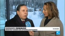 Khemaies Jhinaoui, ministre tunisien des Affaires Étrangères : 
