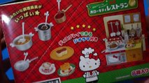 Re-Ment Hello Kitty Restaurant - miniaturas unboxing review